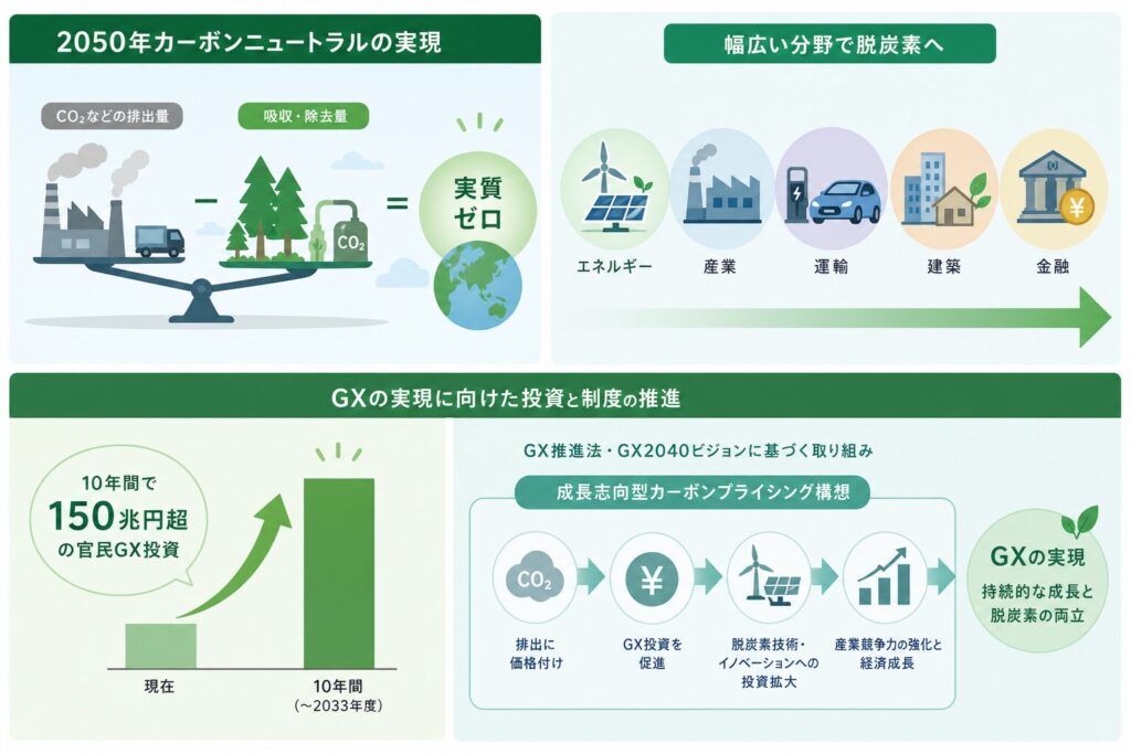 GXに向けた投資と制度の推進